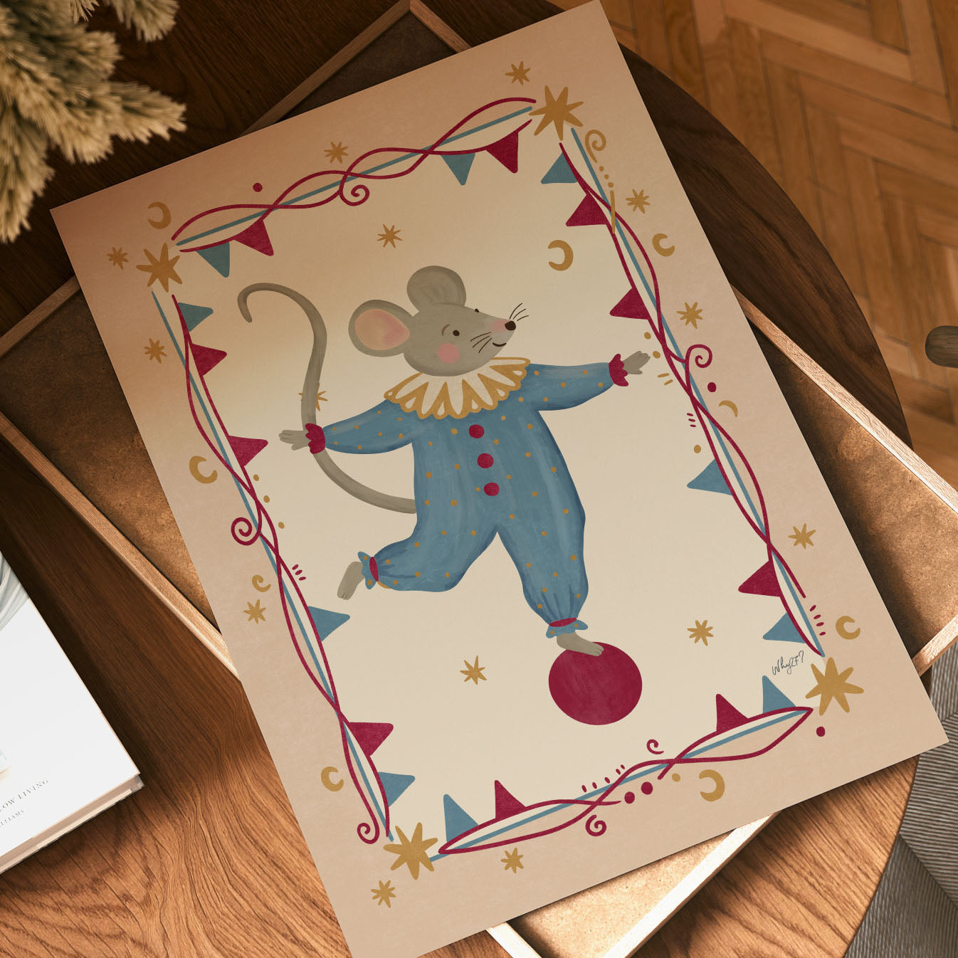 Circus Mouse Poster