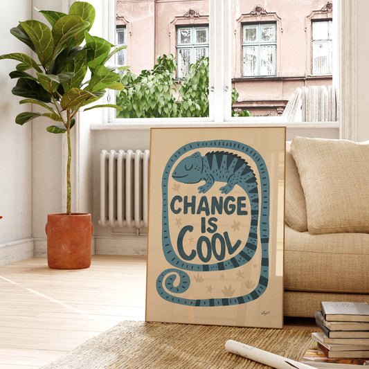 Change Is Cool Poster