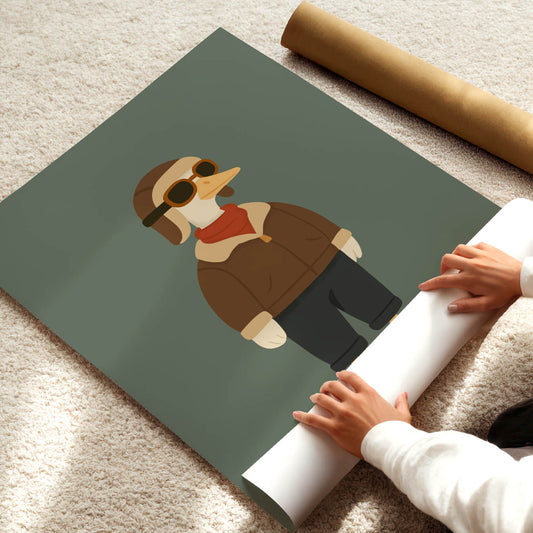 Captain Goose Poster
