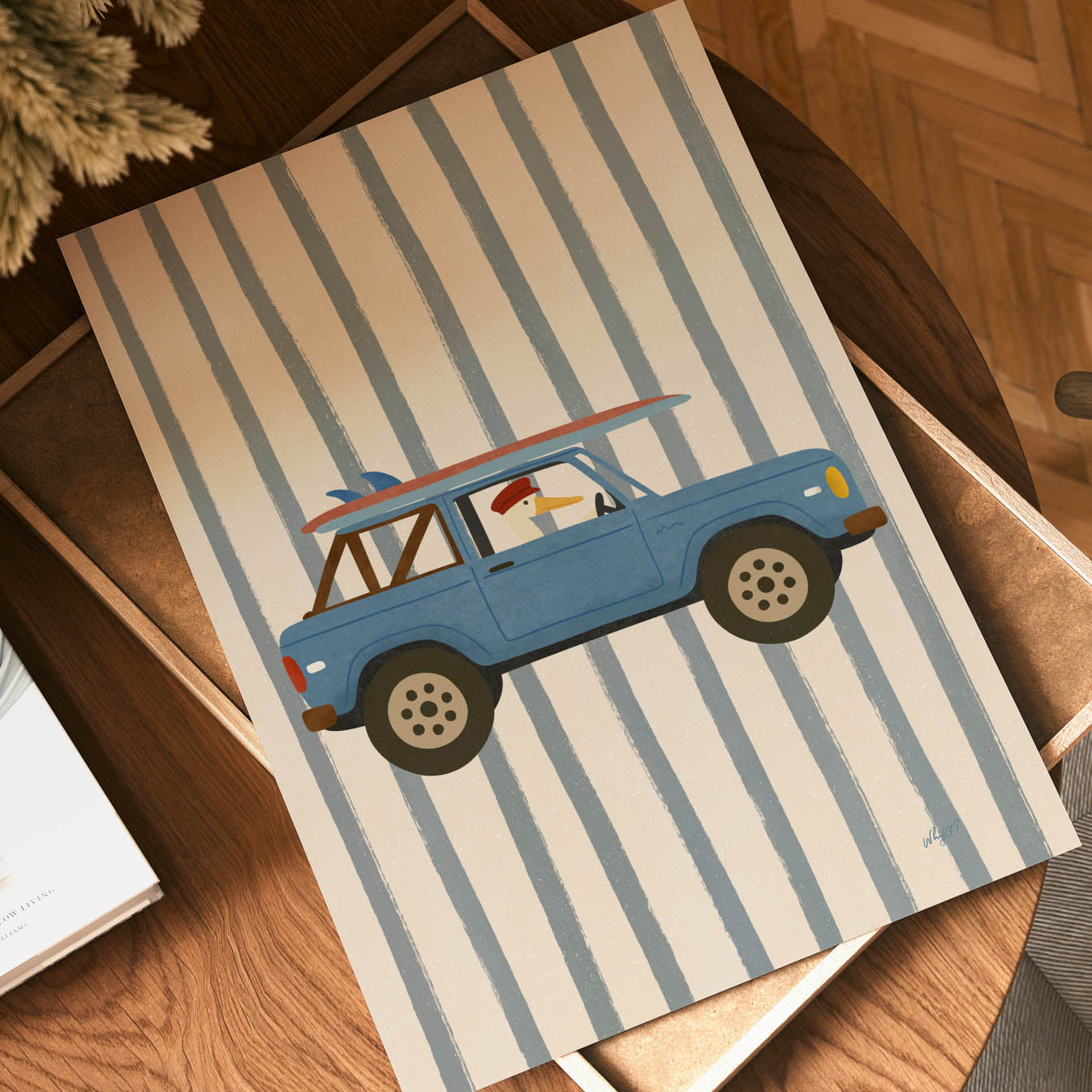 Surf Road Trip Poster