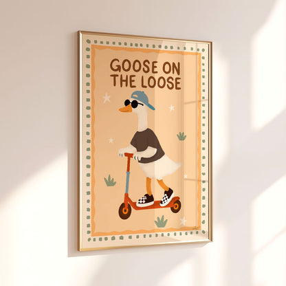 Goose on the Loose Poster
