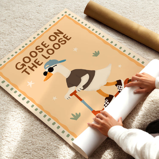 Goose on the Loose Poster