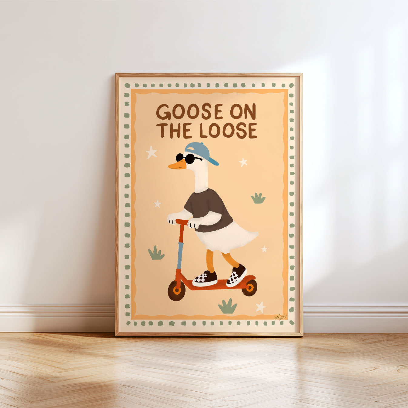 Goose on the Loose Poster