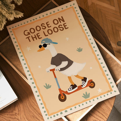 Goose on the Loose Poster
