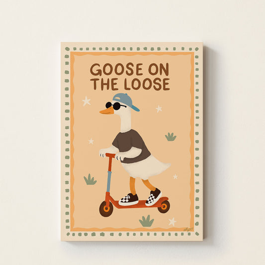 Goose on the Loose Poster