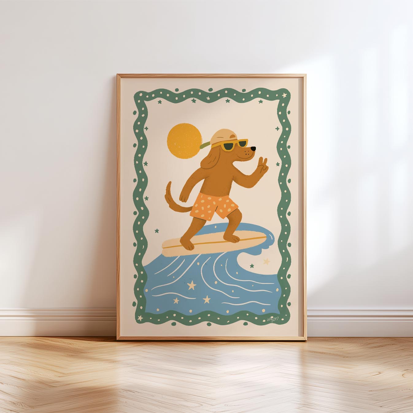 Catch the Waves Poster