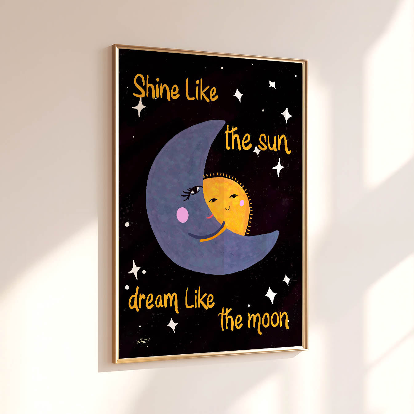 Shine Like the Sun Poster