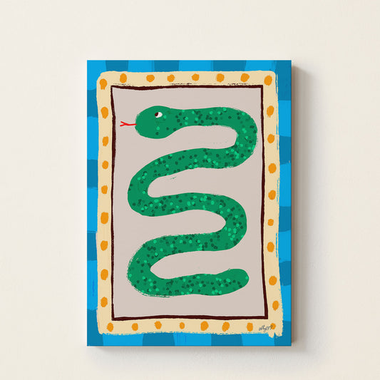 Slithery Snake Poster