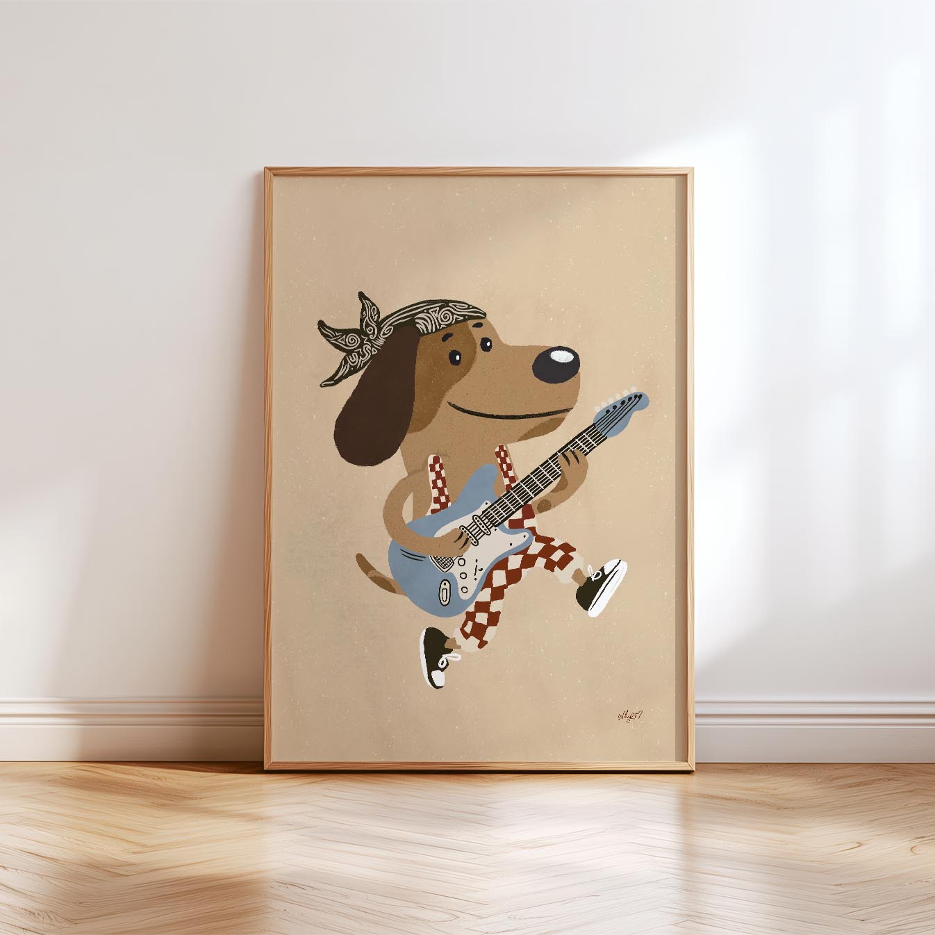 Rockstar Dog Poster