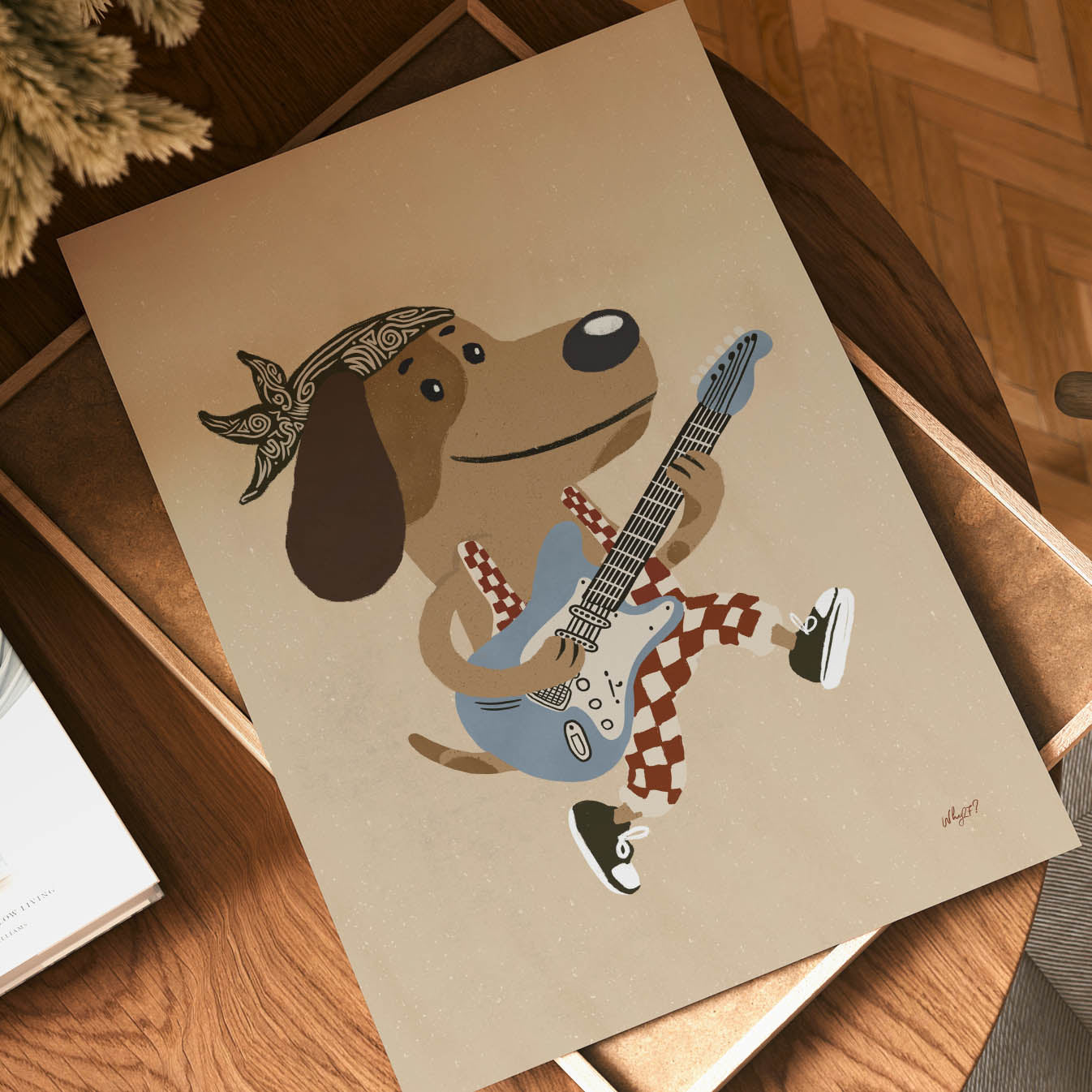 Rockstar Dog Poster