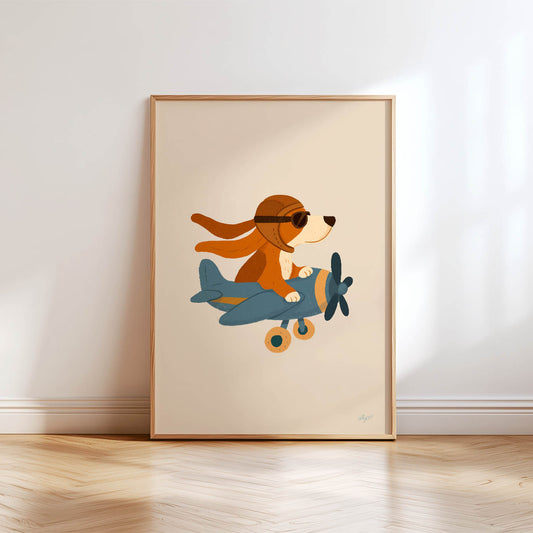 Skybound Pup Poster