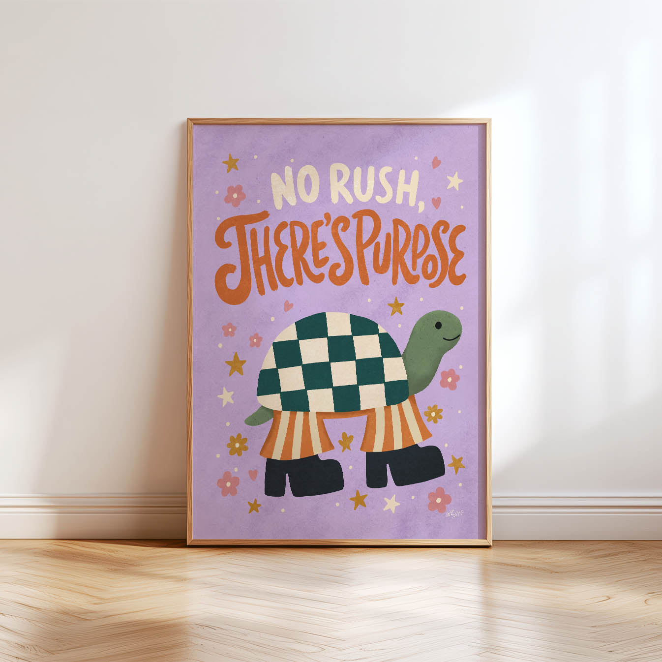 No Rush There's Purpose Poster