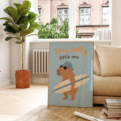 Stay Salty Little One Poster