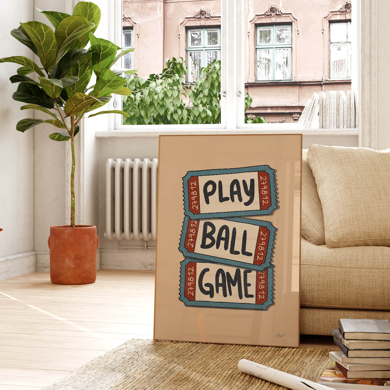 Game Day Tickets Poster