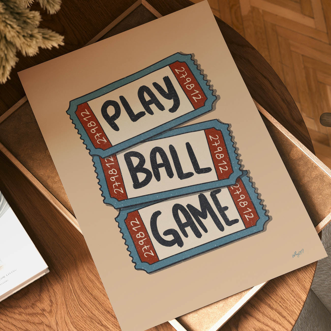 Game Day Tickets Poster