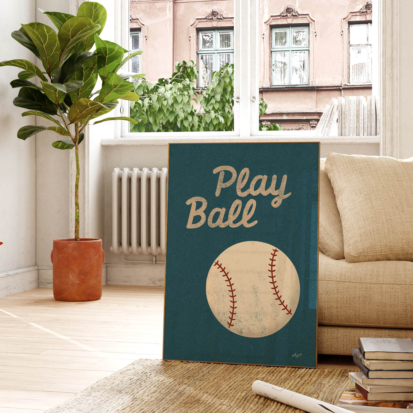 Play Ball Poster