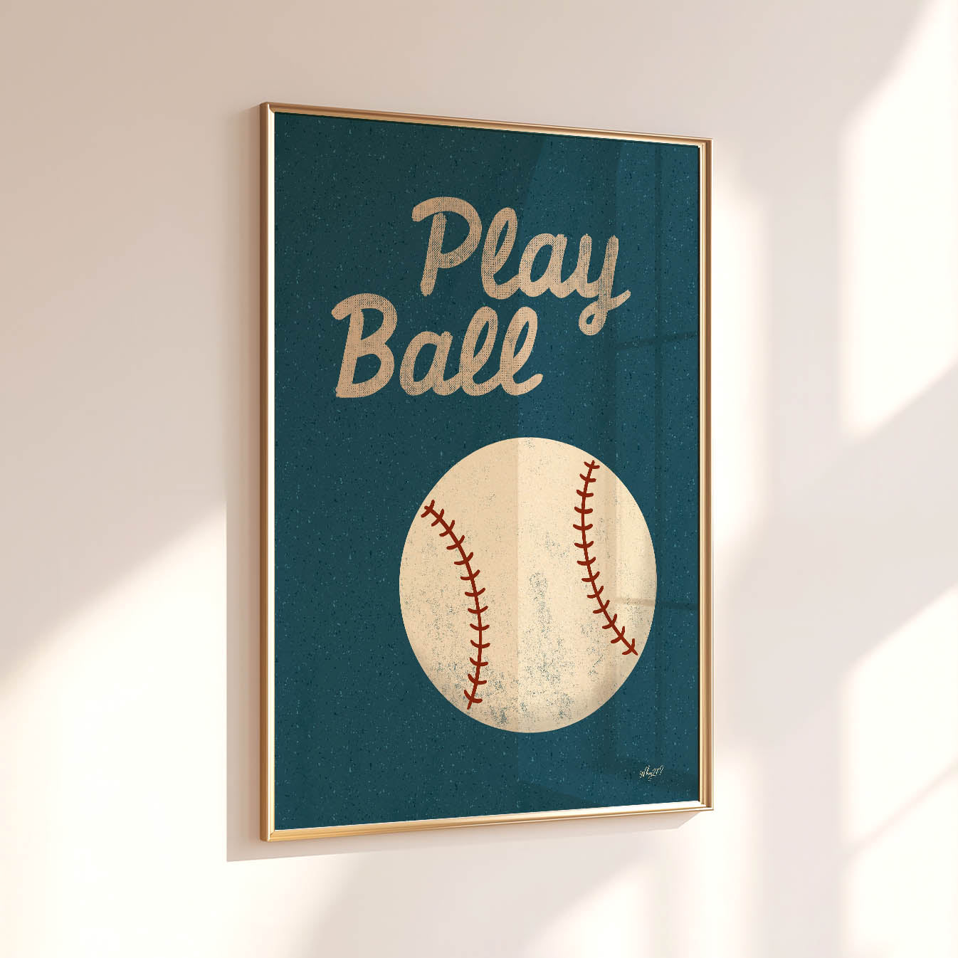 Play Ball Poster