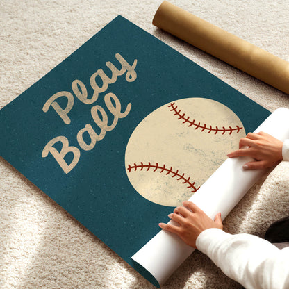 Play Ball Poster