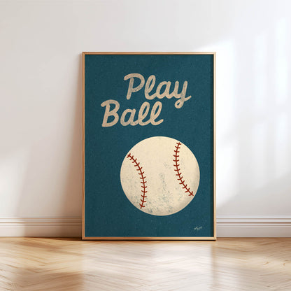 Play Ball Poster