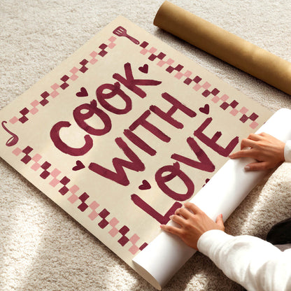 Little Kitchen Love Poster