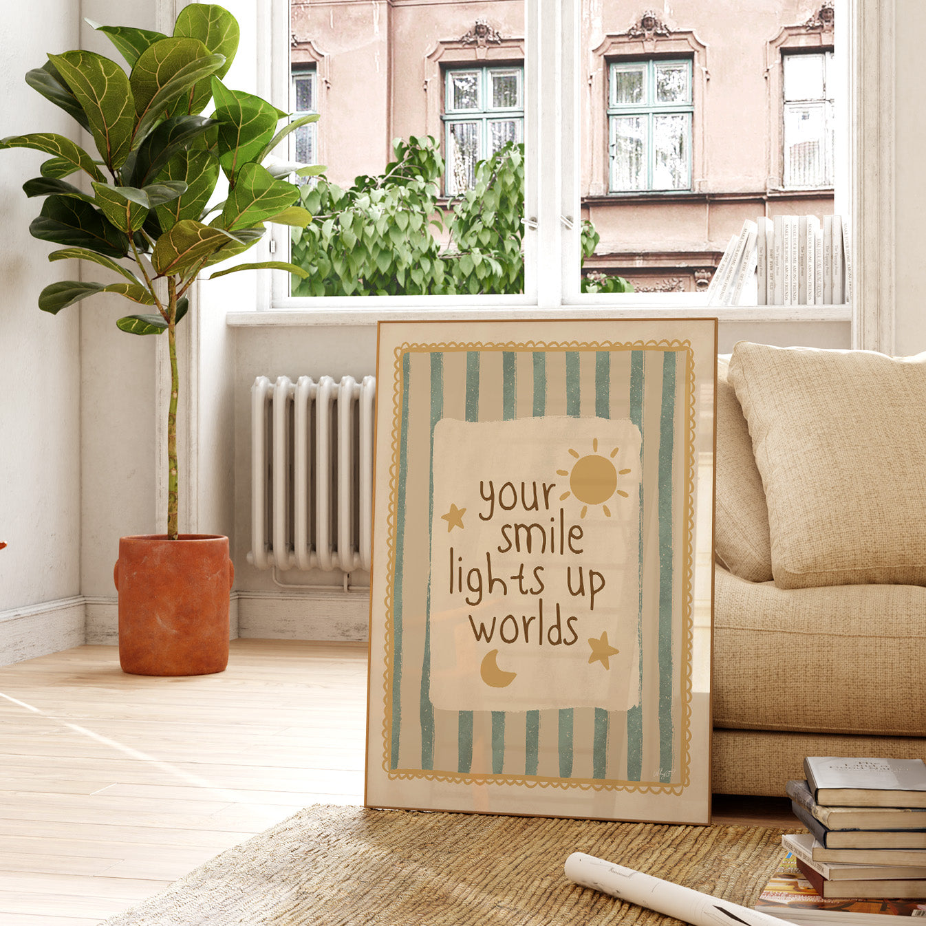 Your Smile Nursery Poster