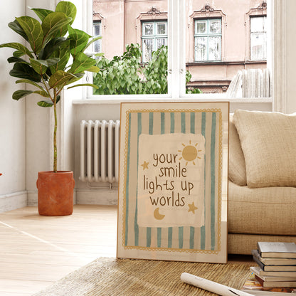 Your Smile Nursery Poster