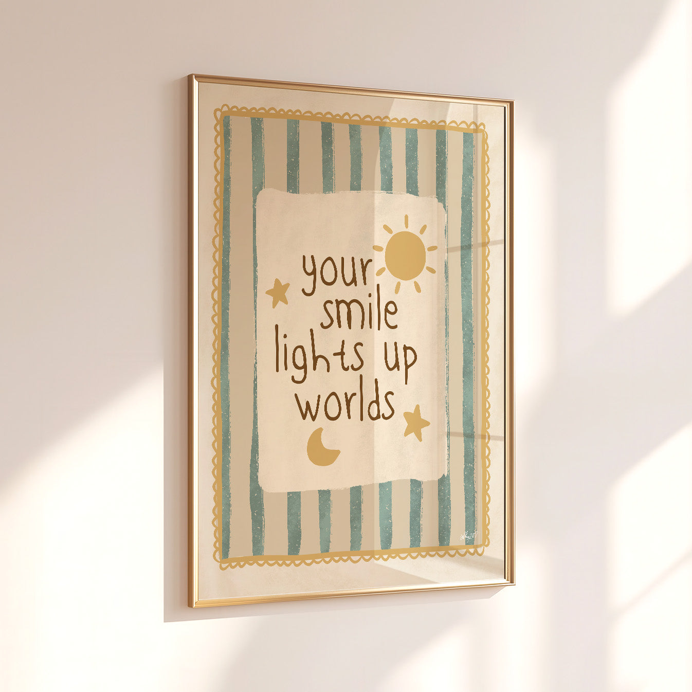 Your Smile Nursery Poster