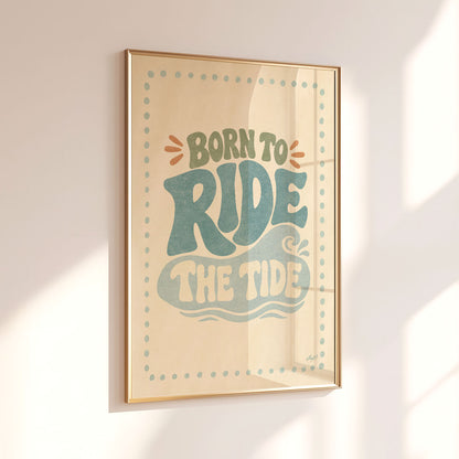 Born to Ride the Tide Poster