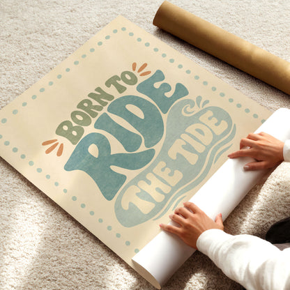 Born to Ride the Tide Poster
