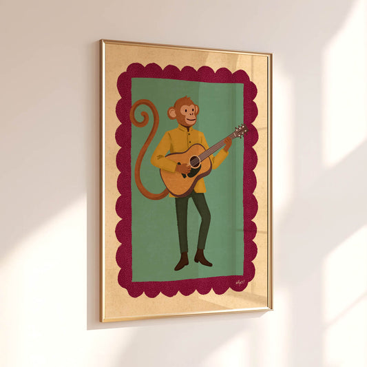 Melody Monkey Poster