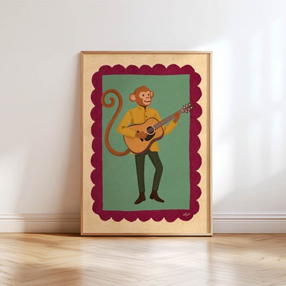 Melody Monkey Poster