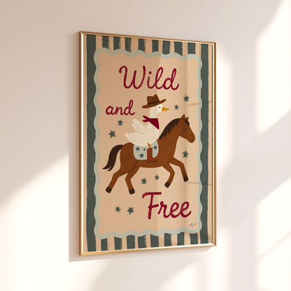 Wild and Free Poster
