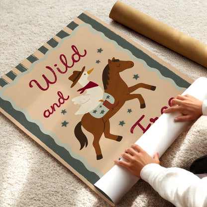 Wild and Free Poster