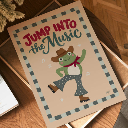 Jump Into The Music Poster