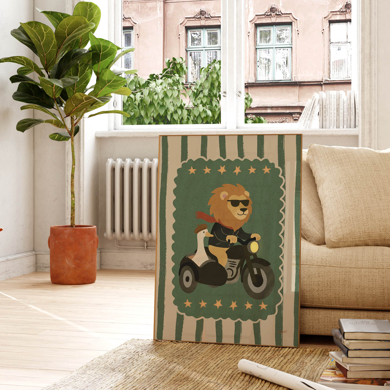 Sidecar Safari Poster