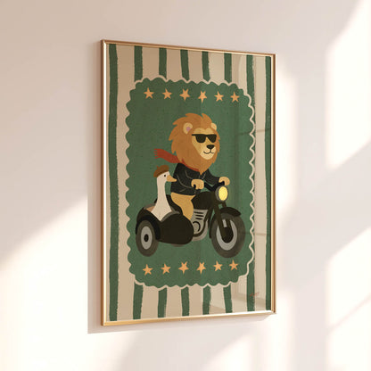 Sidecar Safari Poster