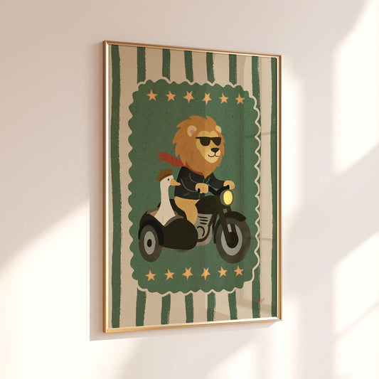 Sidecar Safari Poster
