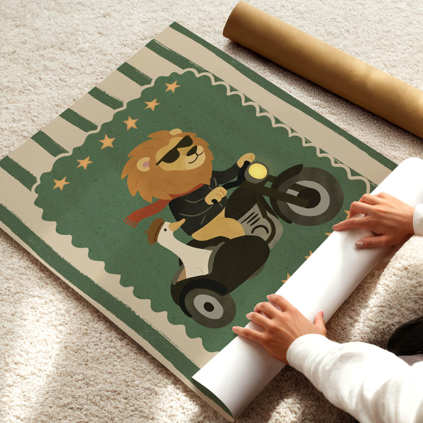 Sidecar Safari Poster