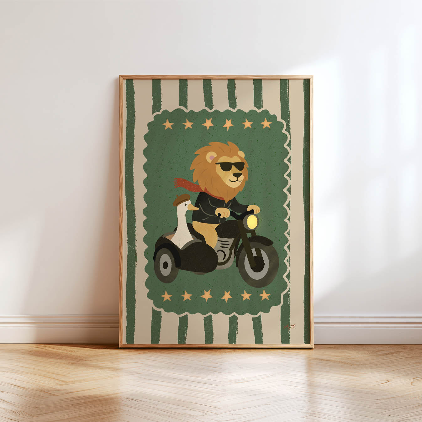 Sidecar Safari Poster
