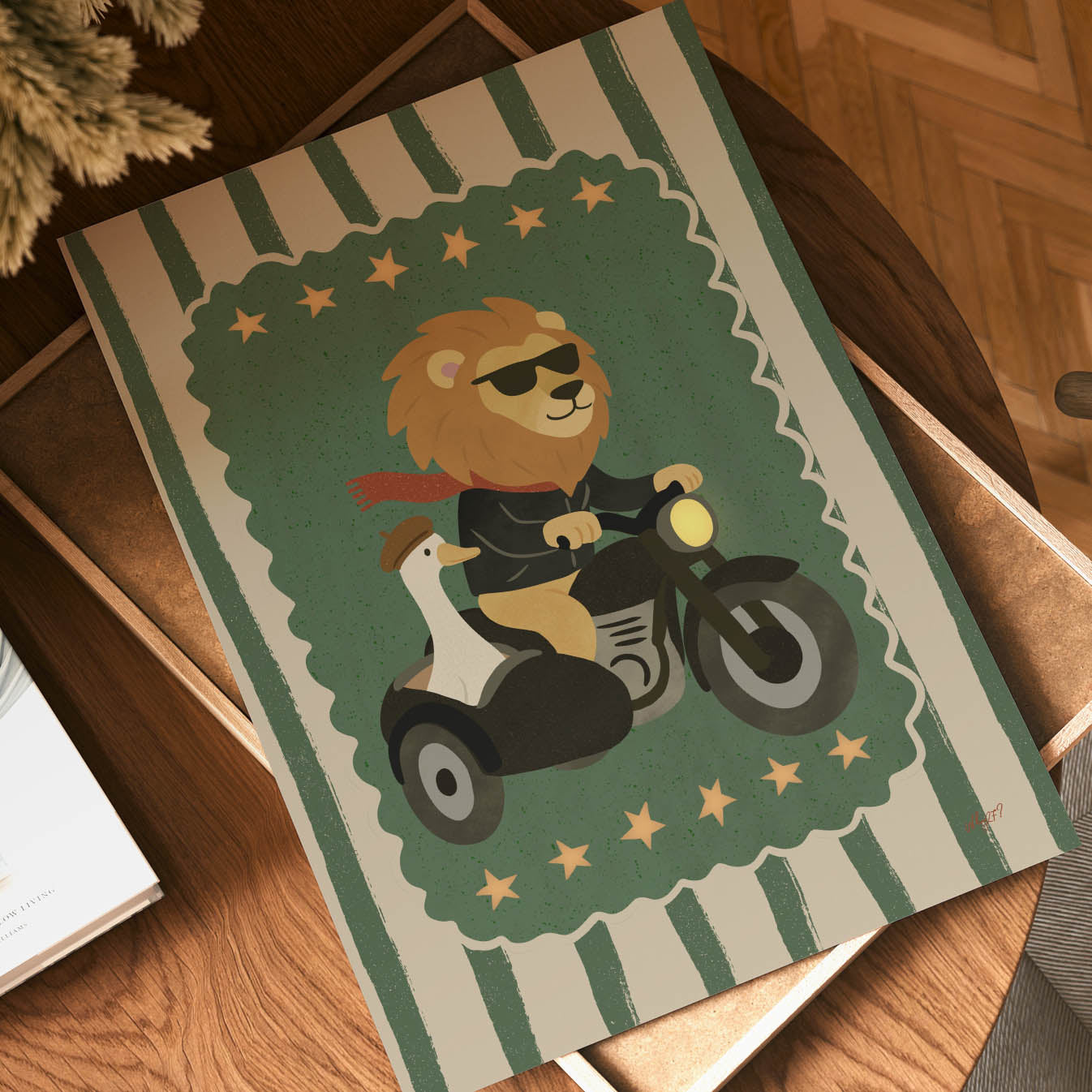 Sidecar Safari Poster