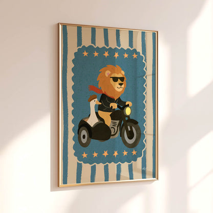 Lion Sidecar Poster
