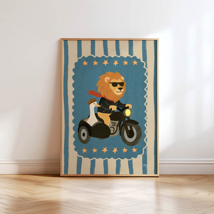 Lion Sidecar Poster