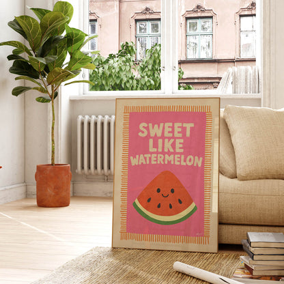 Sweet Like Watermelon Poster