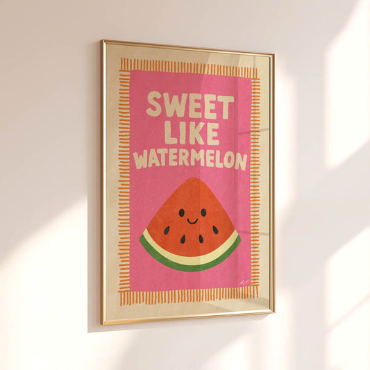 Sweet Like Watermelon Poster