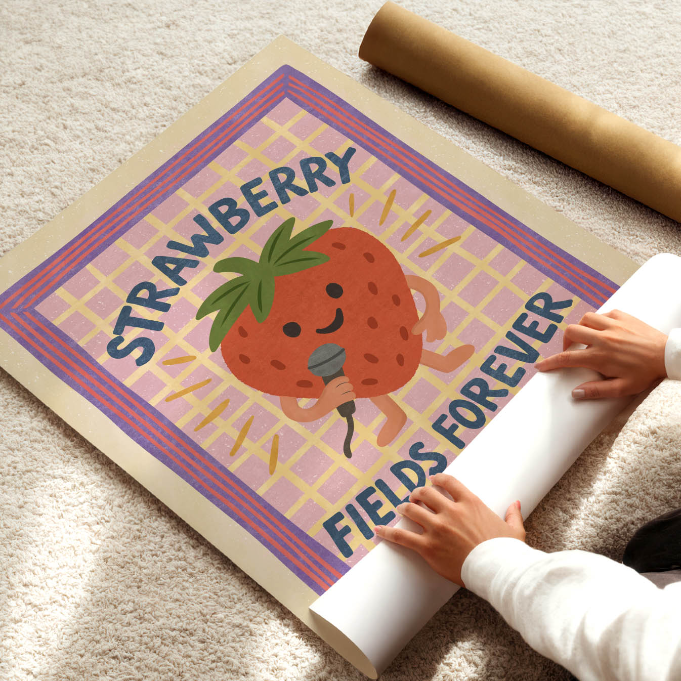 Strawberry Fields Forever Poster