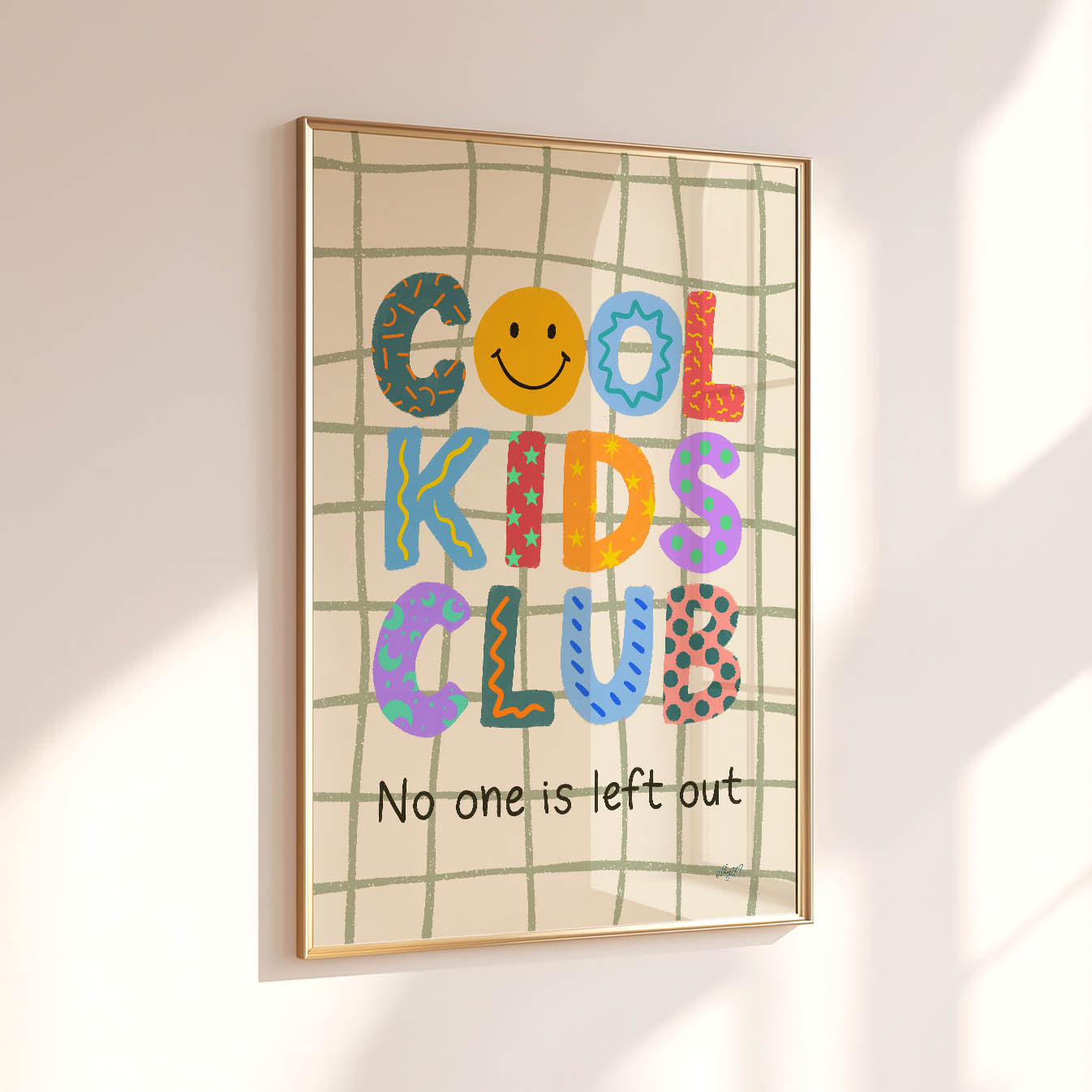 Kind Kids Club Poster