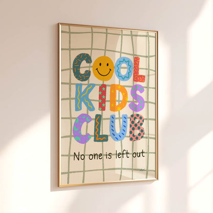 Kind Kids Club Poster