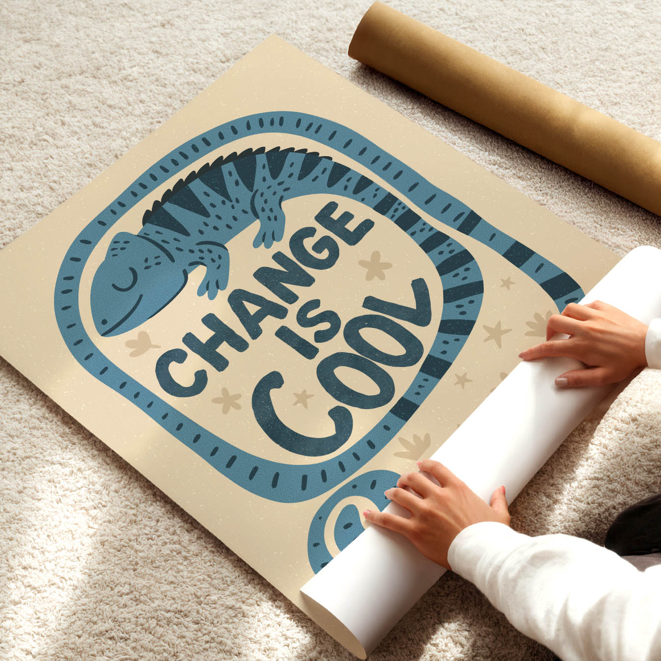 Change Is Cool Poster