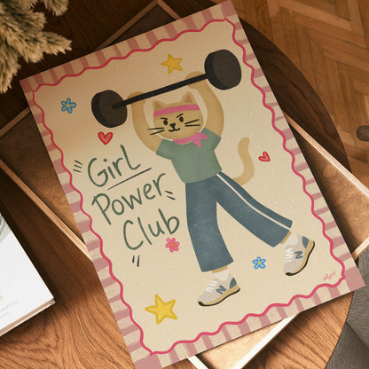 Girl Power Club Poster
