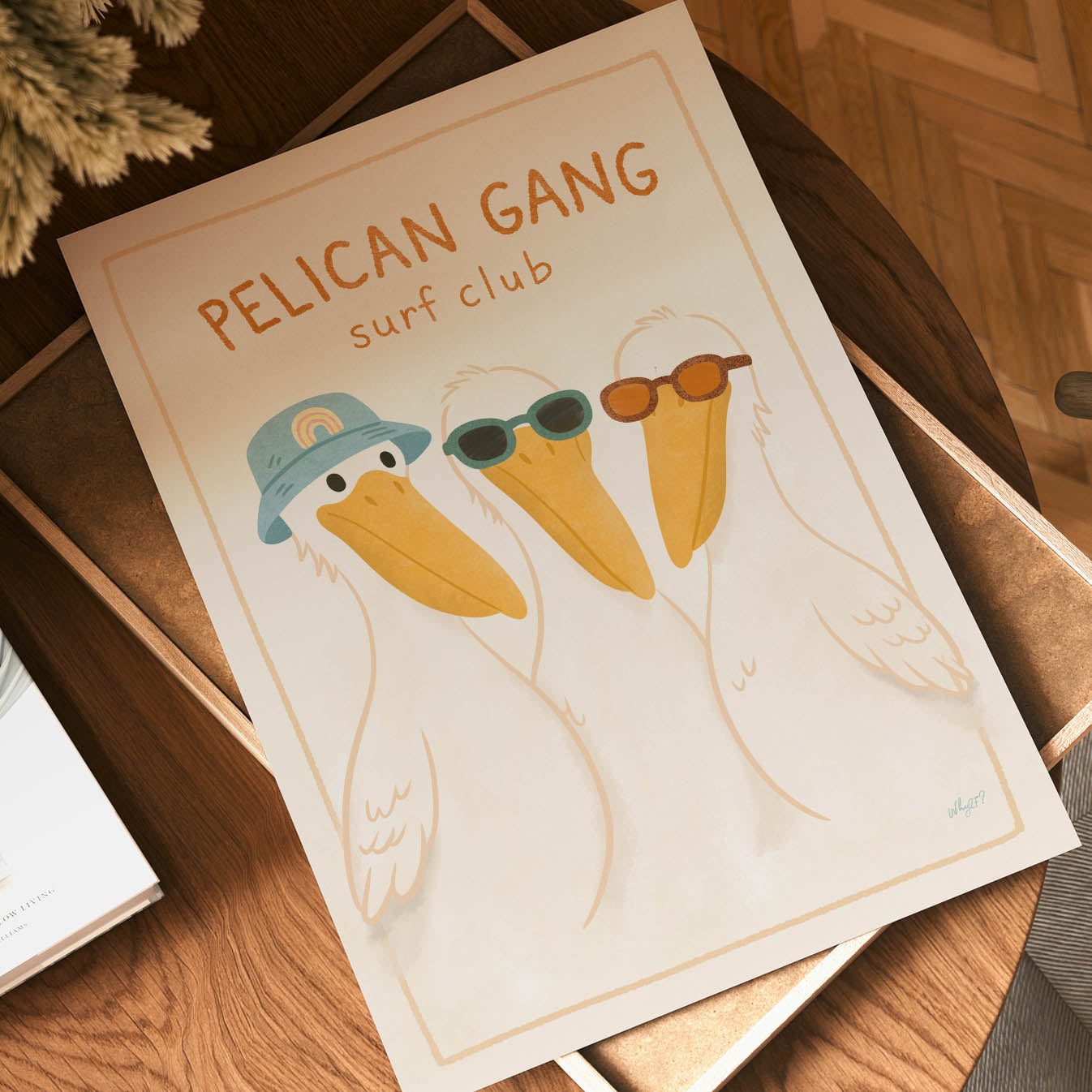 Pelican Surf Club Poster